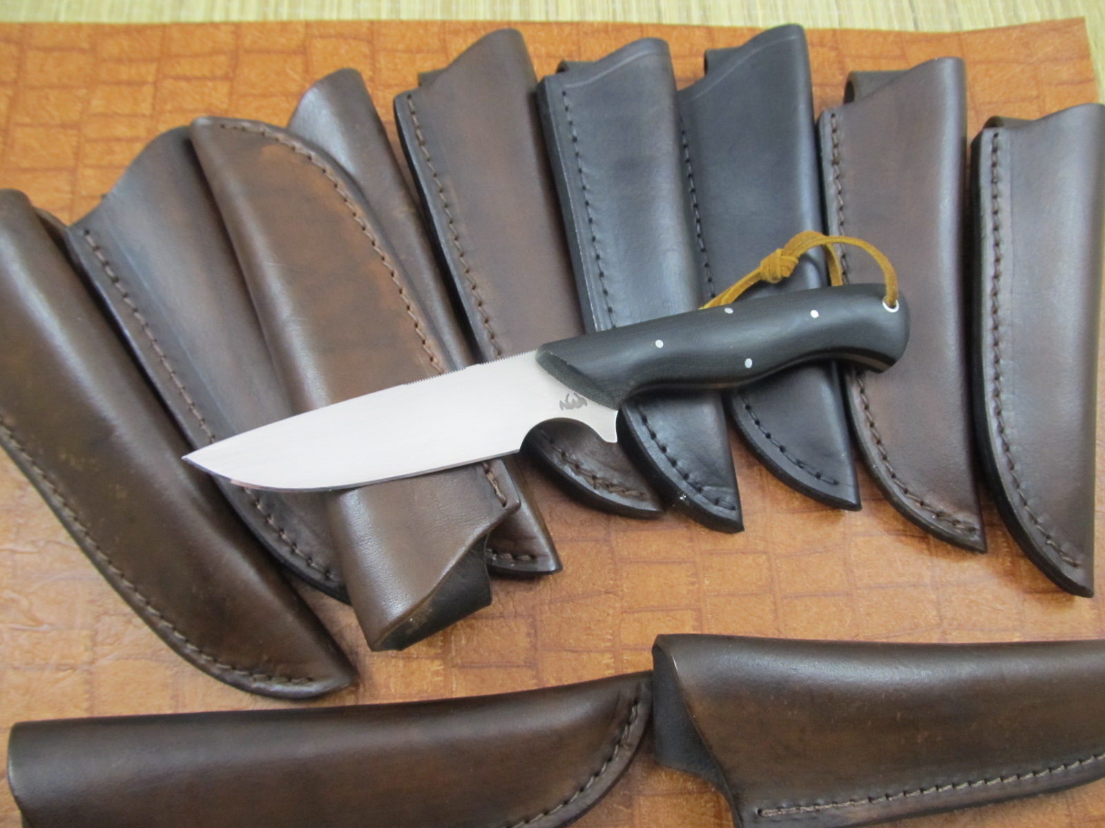 Fixed Blade Pouch Style Belt Sheaths